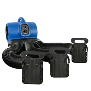 xpower x-430tf cage dryer with multi-cage drying hose kit