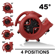 x 600a air mover red 4 positions.