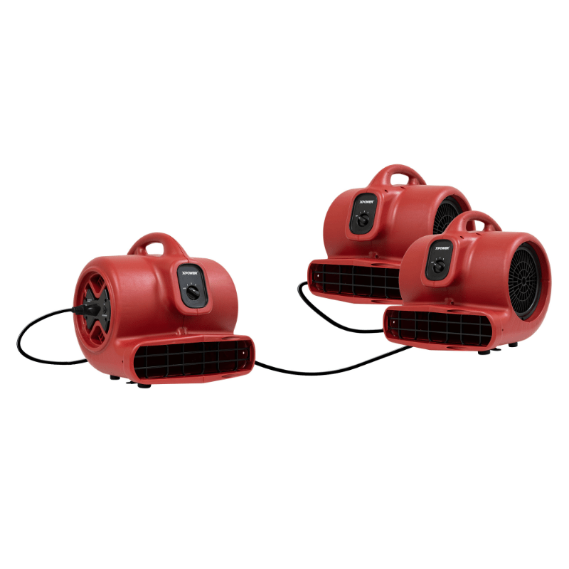 x 600a air mover red daisy chain.