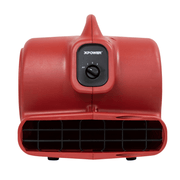 x 600a air mover red front view.