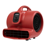 x 600a air mover red right angle view.
