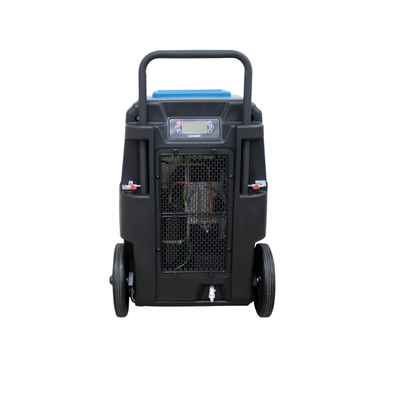 xd 165l lgr dehumidifier back view.