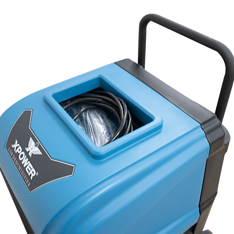 xd 165l lgr dehumidifier storage compartment.