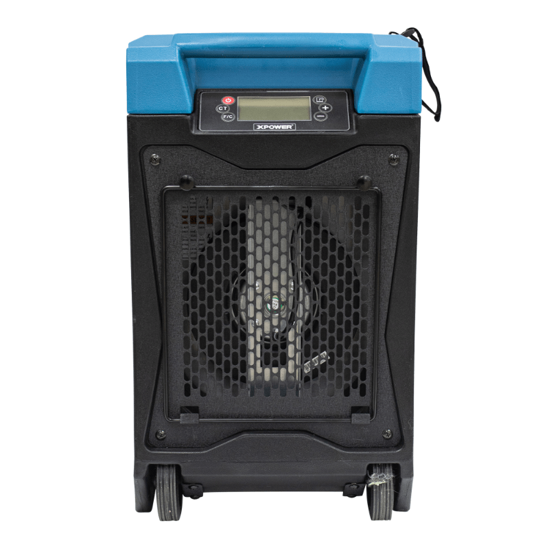 xd 85l2 blue lgr dehumidifier front view.