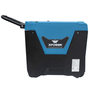 xd 85l2 blue lgr dehumidifier left side view.