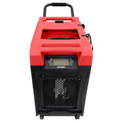 xd 85l2 red lgr dehumidifier front top view.