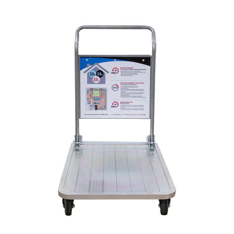 xpower xd-cart xtremedry equipment cart front view