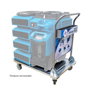 xpower xd-cart xtremedry equipment cart angle view
